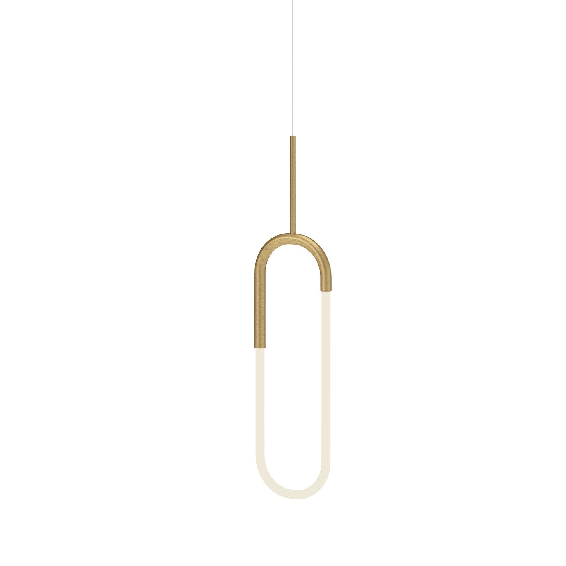 Kuzco Huron brushed gold pendant PD95108-BG