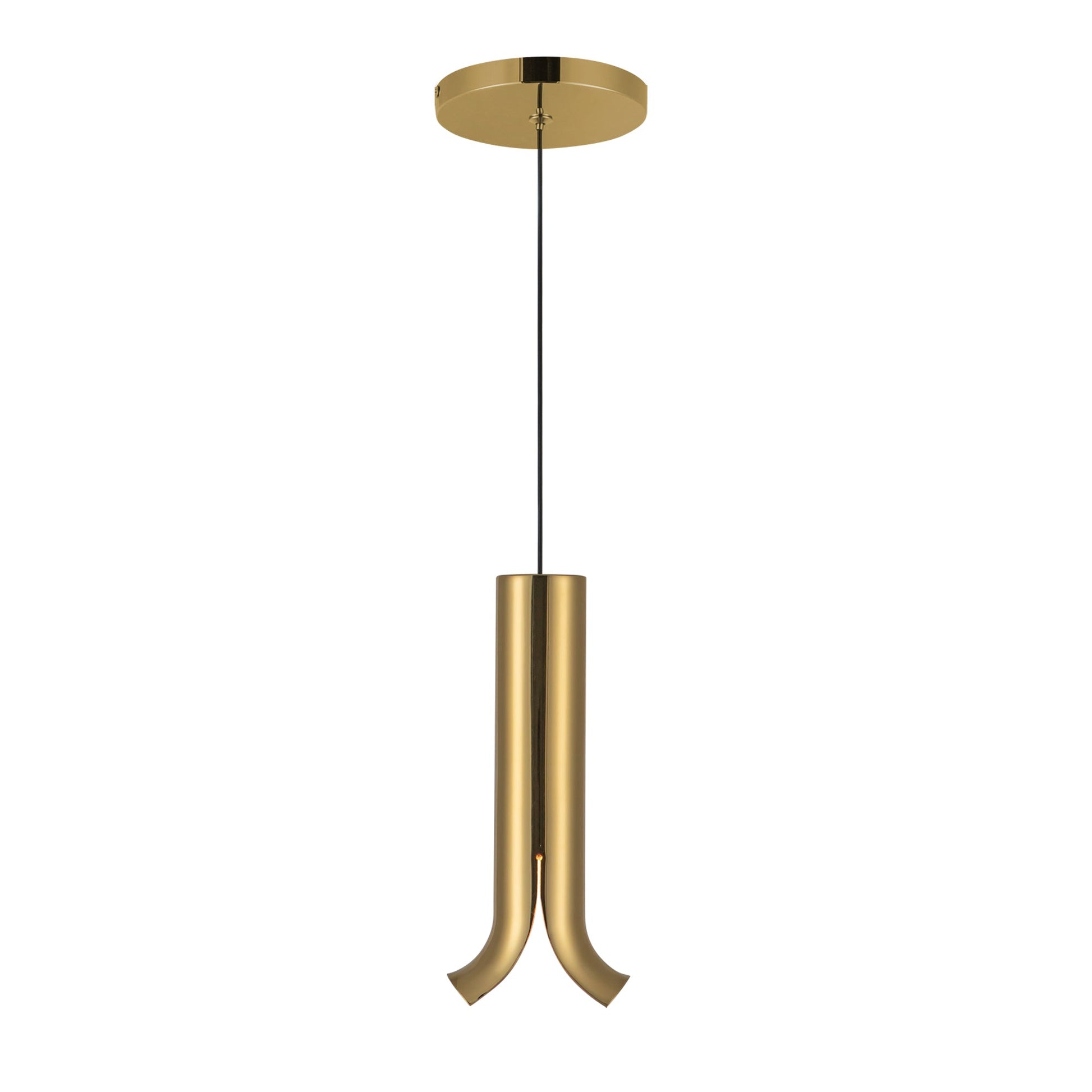 Kuzco Husk metallic brass pendant PD89709-MRB