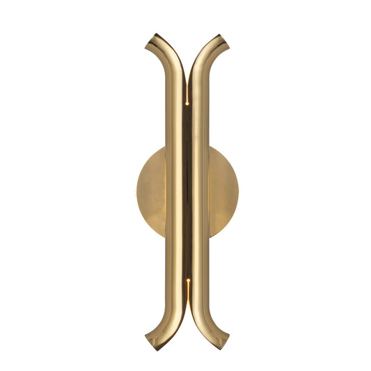 Kuzco Husk metallic brass wall sconce WS89714-MRB