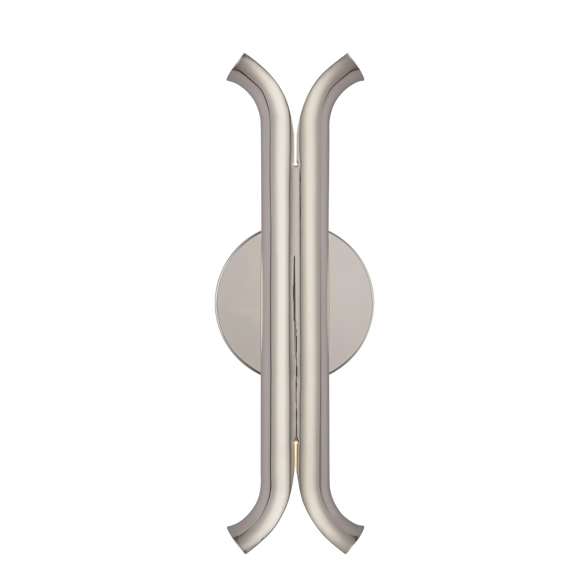 Kuzco Husk polished nickel wall sconce WS89714-PN