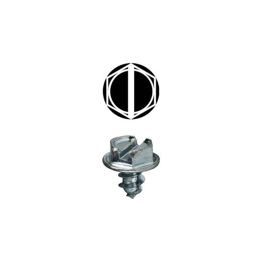Dottie HWSMS814 Dottie #8 x 1/4 in Slotted Hex Washer Head Sheet Metal Screw HWSMS814
