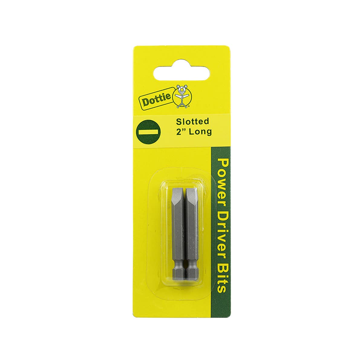 Dottie IB1SLC Dottie #1 x 2 in Slotted Power Bit (Carded) IB1SLC
