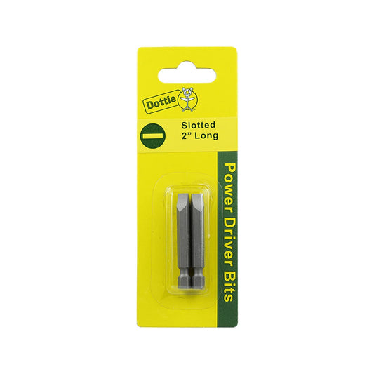 Dottie IB1SLC Dottie #1 x 2 in Slotted Power Bit (Carded) IB1SLC