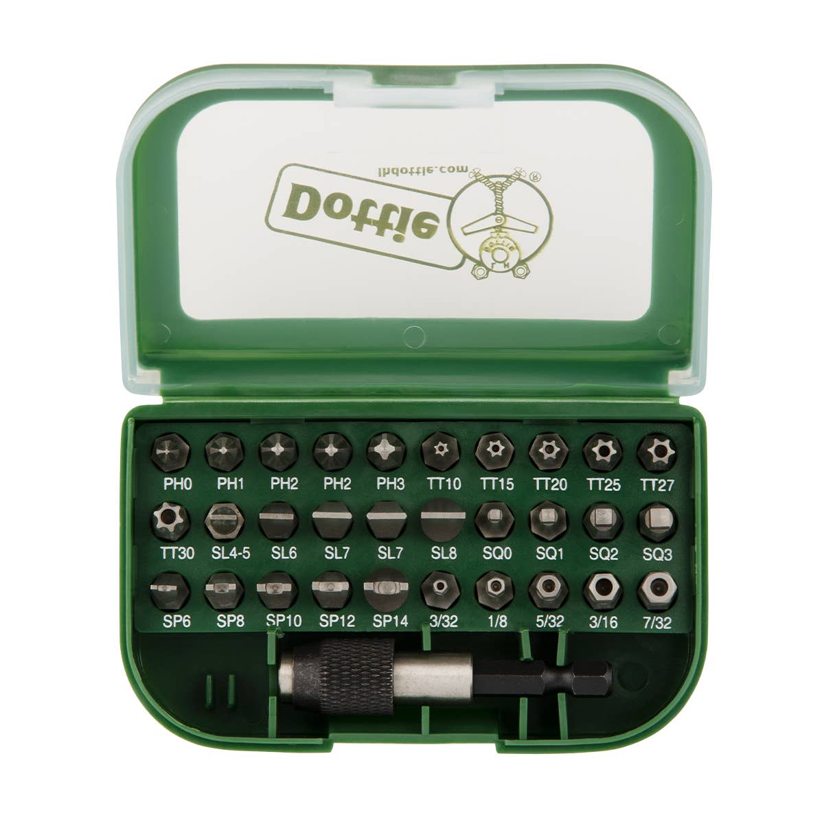 Dottie IB31PK Dottie 31 Pc Compact Combo Insert Bit Kit IB31PK