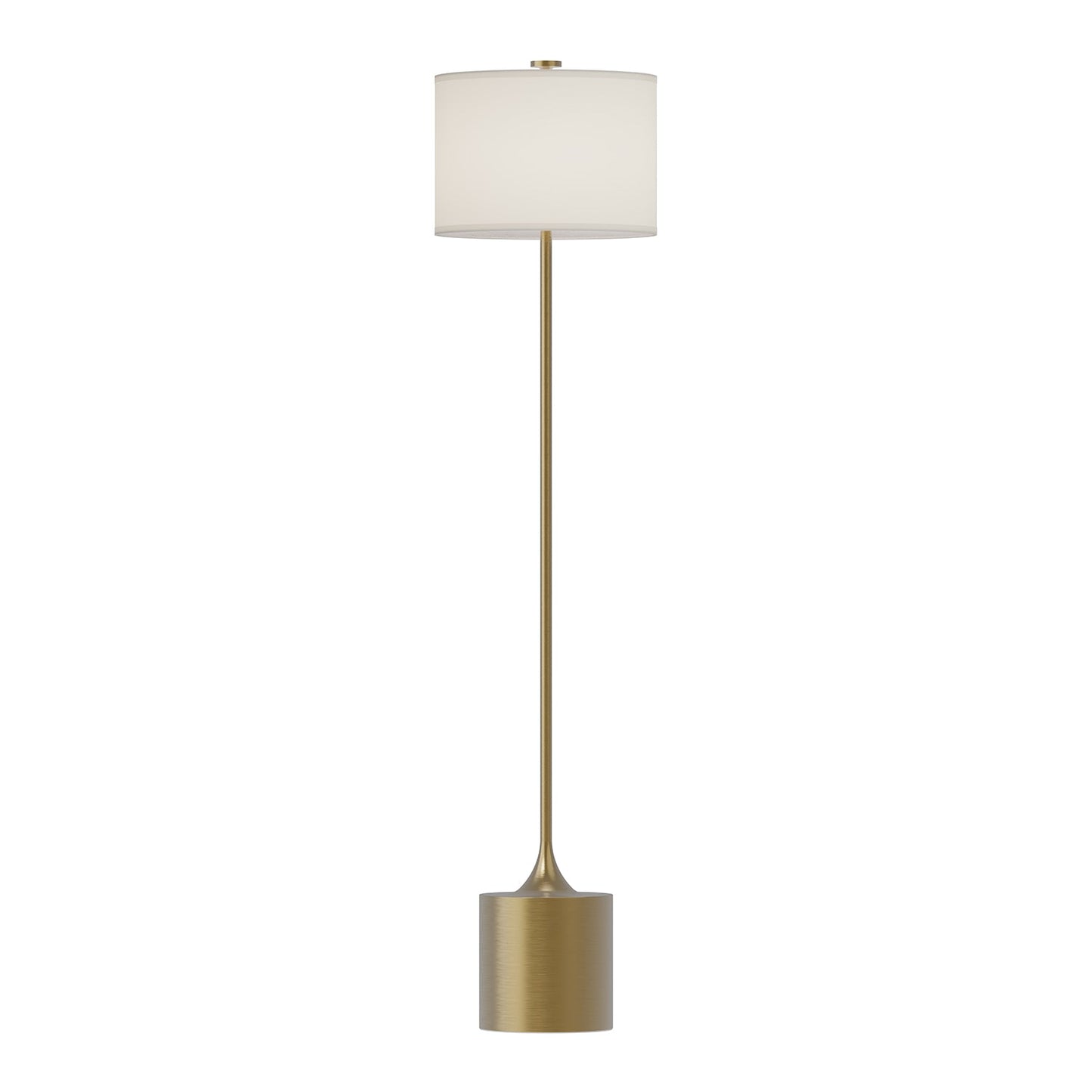 Alora Mood Issa brushed gold floor lamp FL418761BGIL