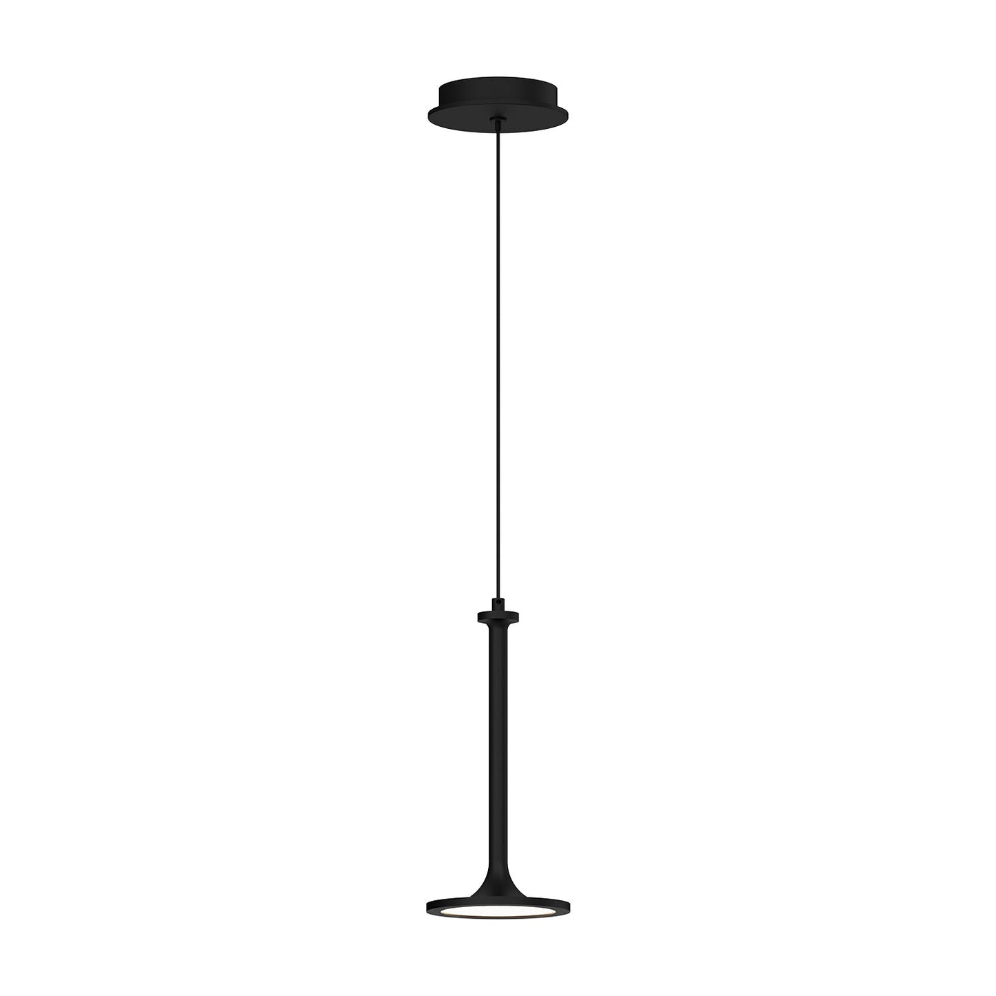 Alora Mood Issa matte black pendant PD418006MB