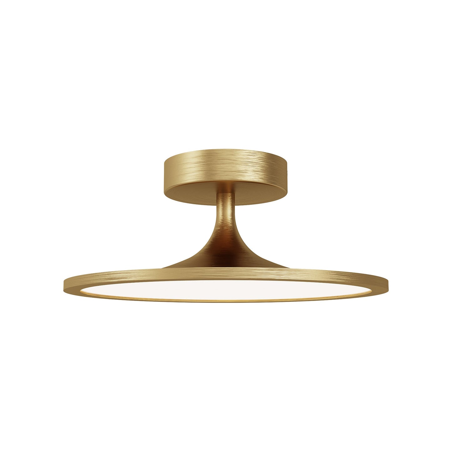Alora Mood Issa brushed gold [universal voltage] semi-flush mount SF418012BG-UNV