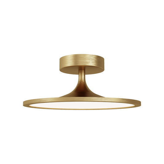 Alora Mood Issa brushed gold [universal voltage] semi-flush mount SF418012BG-UNV
