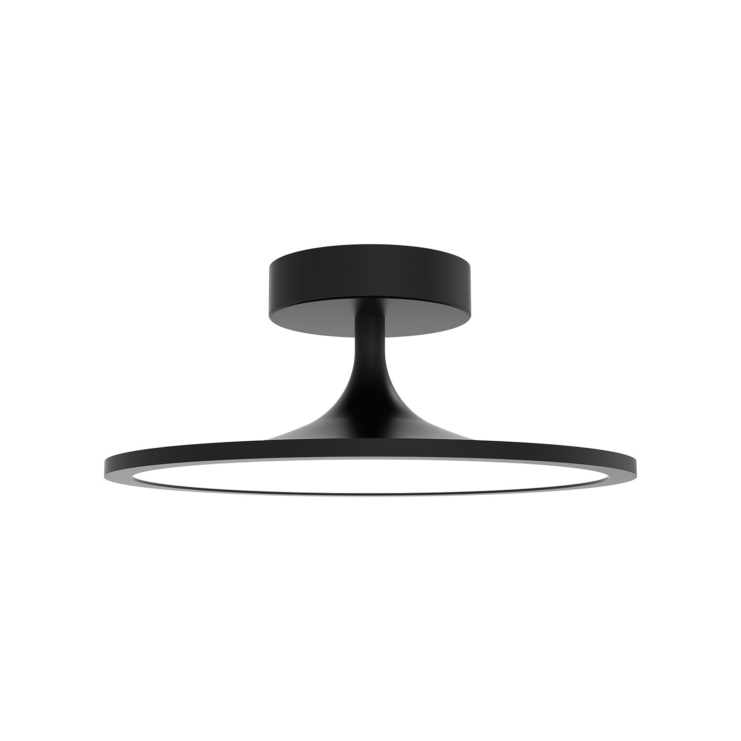 Alora Mood Issa matte black [universal voltage] semi-flush mount SF418012MB