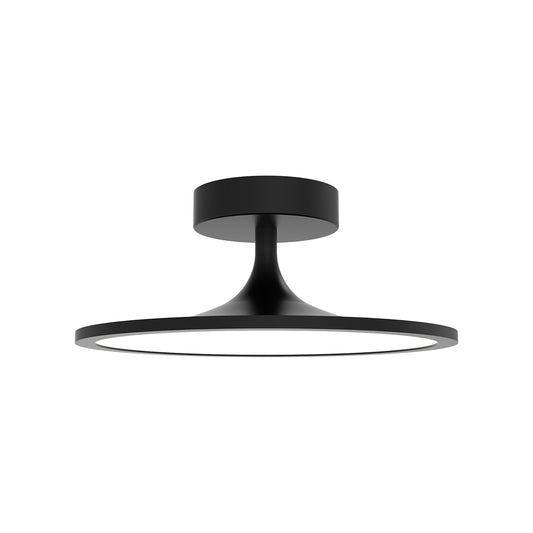 Alora Mood Issa matte black [universal voltage] semi-flush mount SF418012MB