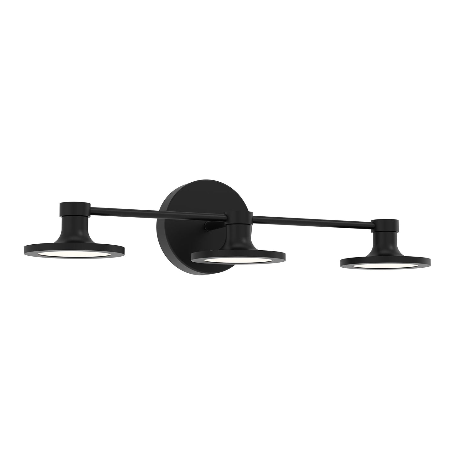 Alora Mood Issa matte black [universal voltage] vanity light VL418021MB-UNV