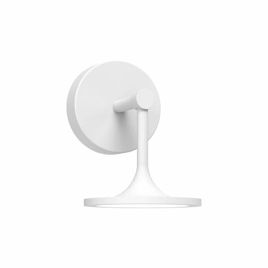 Alora Mood Issa WV418006WH-UNV 6-Inch LED Wall/Vanity Light in White with Sleek Modern Design