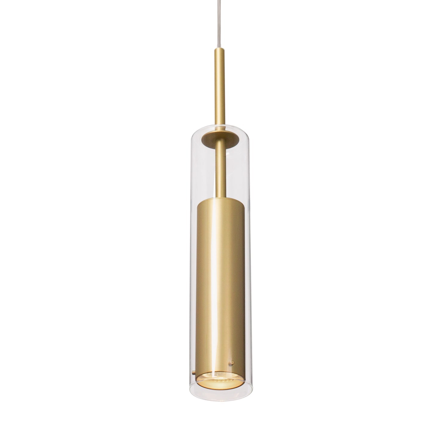 Kuzco Jarvis brushed gold pendant 41411-BG