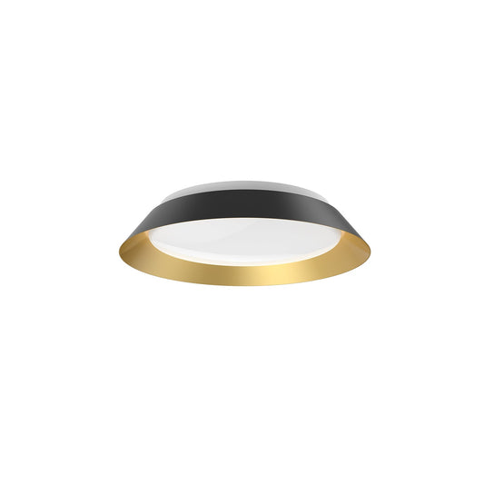 Kuzco Jasper black flush mount FM43414-BK/GD