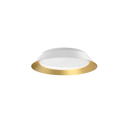 Kuzco Jasper white flush mount FM43414-WH/GD