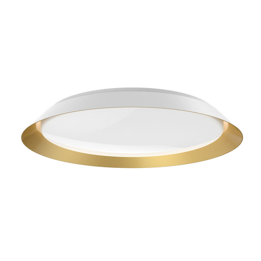 Kuzco Jasper white flush mount FM43423-WH/GD