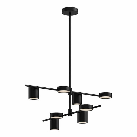 Kuzco Jayden CH96840 40-inch LED chandelier with sculptural adjustable arms and contemporary nature-inspired design