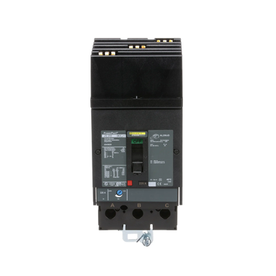 Square D PowerPact JGA 225A 600V 3P 18kA I-Line Plug-On Molded Case Circuit Breaker, Thermal Magnetic Trip, UL/CSA/CE