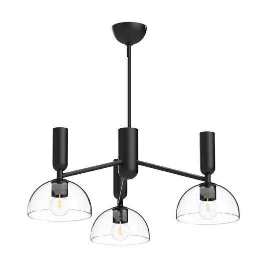 Alora Mood Jude clear glass chandelier CH563335MBCL