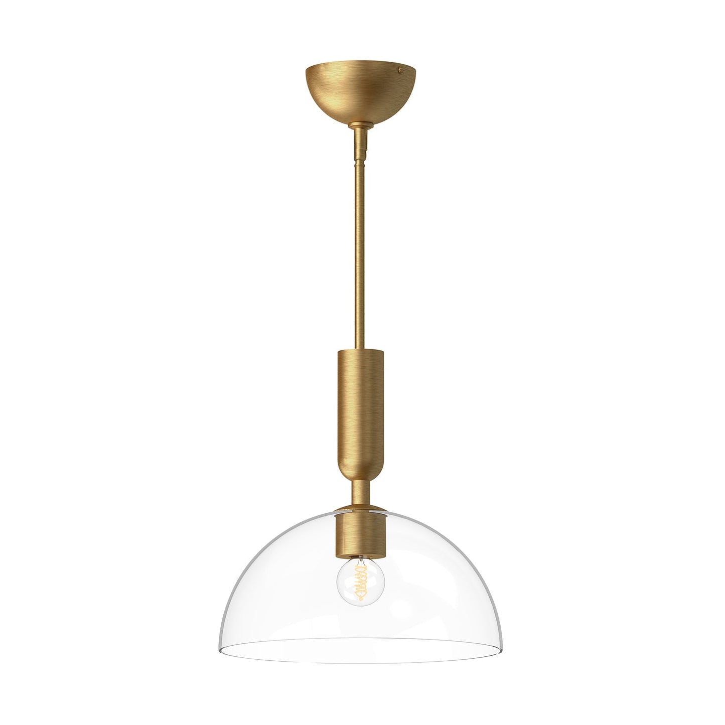 Alora Mood Jude brushed gold pendant PD563012BGCL