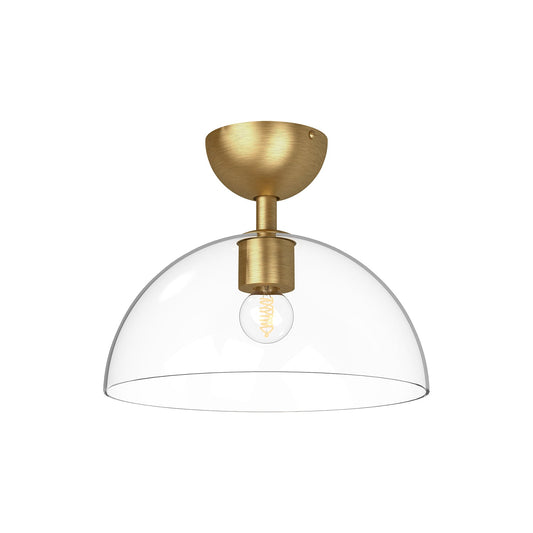 Alora Mood Jude brushed gold semi-flush mount SF563012BGCL
