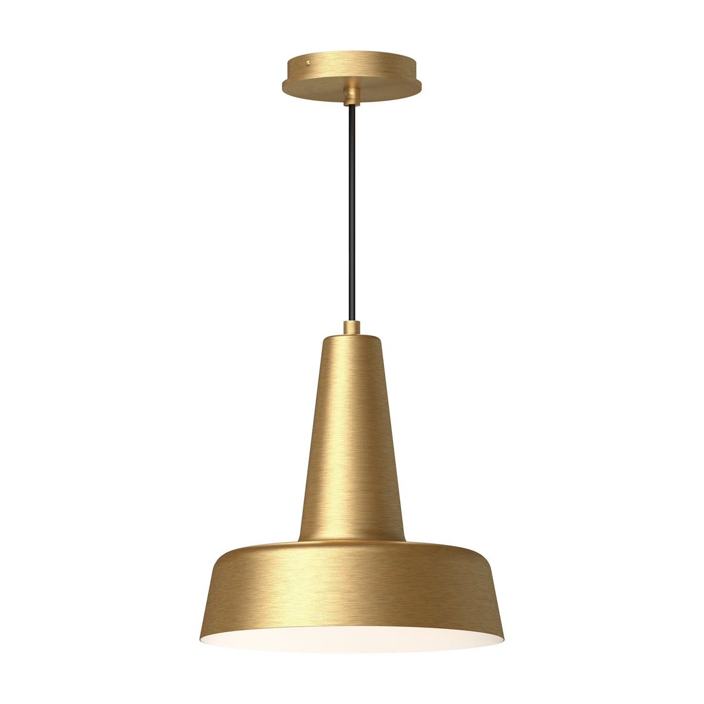 Alora Mood Juliana brushed gold pendant PD527811BG