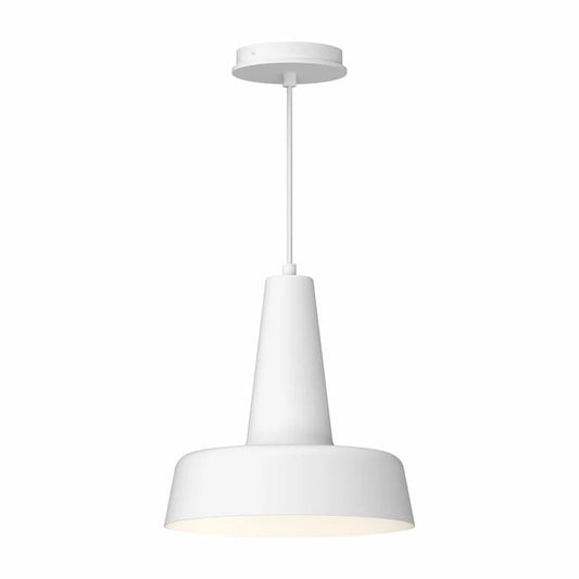 Alora Mood Juliana PD527811BG 11-Inch Pendant Light in Brushed Gold with Steel Shade