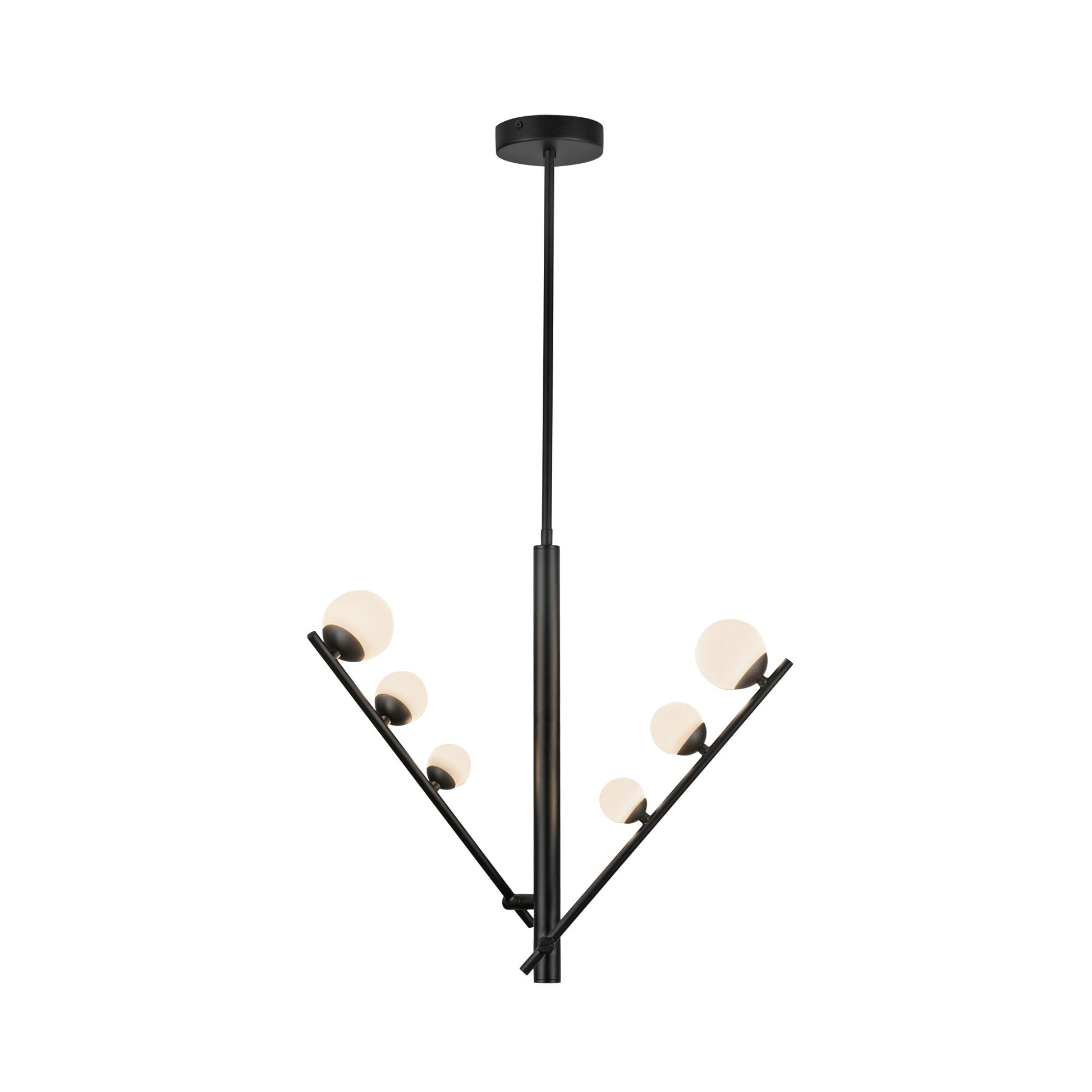 Kuzco Cypress black pendant PD55520-BK/OP