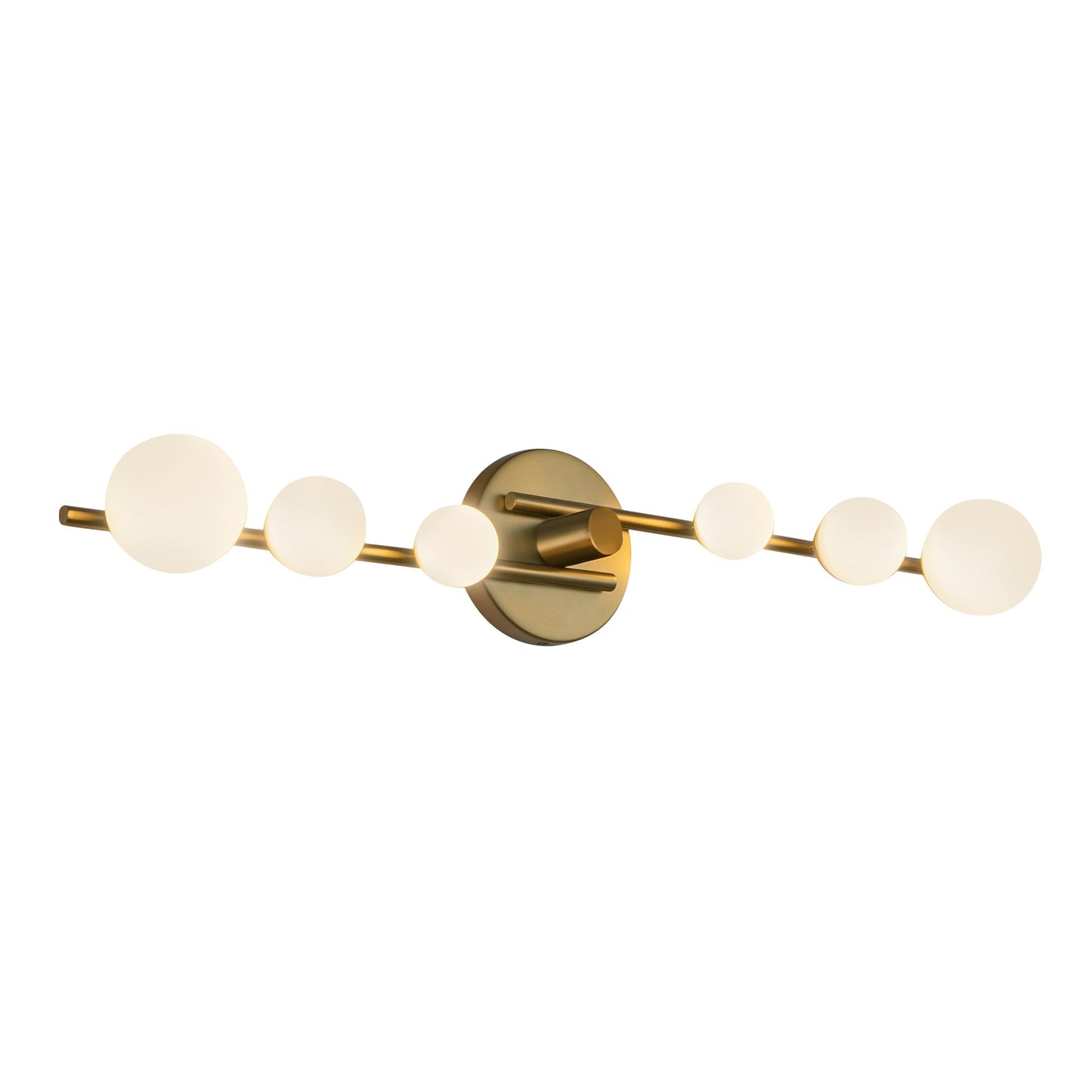 Kuzco Cypress brushed gold vanity light VL55529-BG/OP