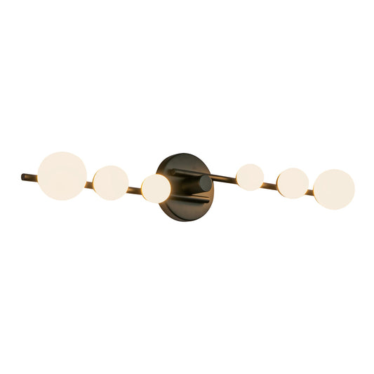 Kuzco Cypress black vanity light VL55529-BK/OP
