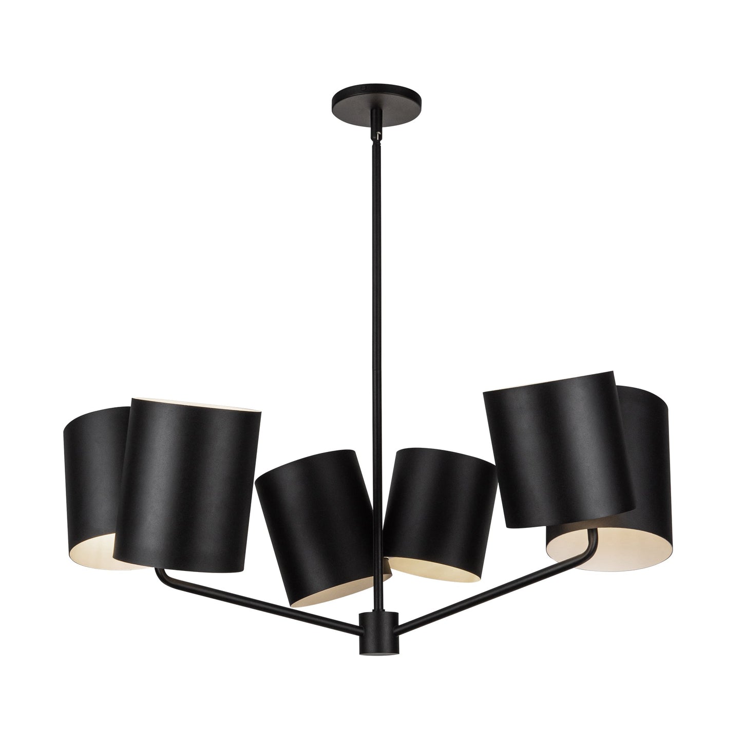 Kuzco Keiko black chandelier CH58830-BK