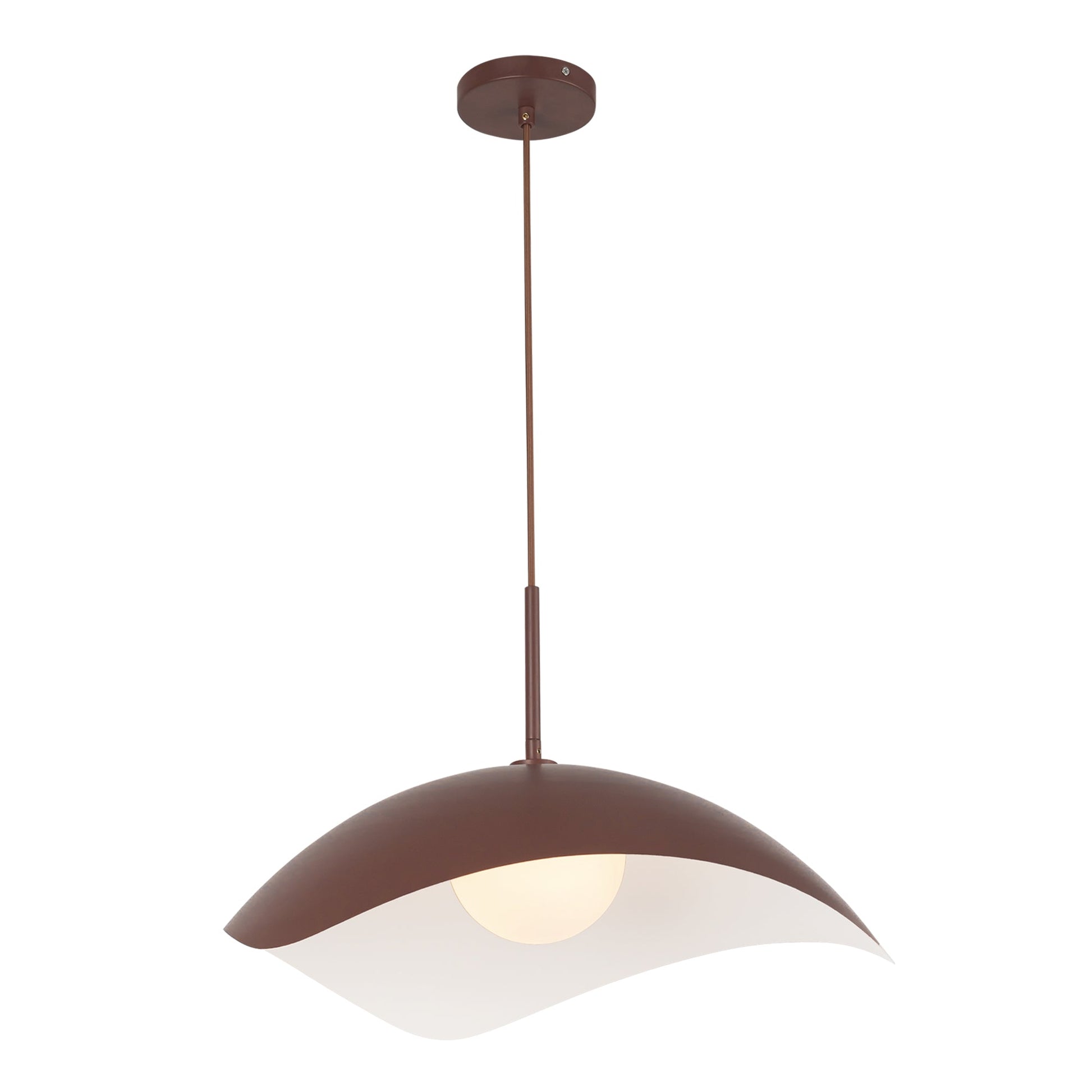 Kuzco Kirby burgundy pendant PD55922-BGD