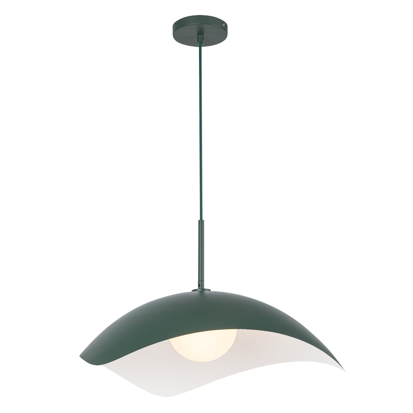 Kuzco Kirby pine green pendant PD55922-PGN