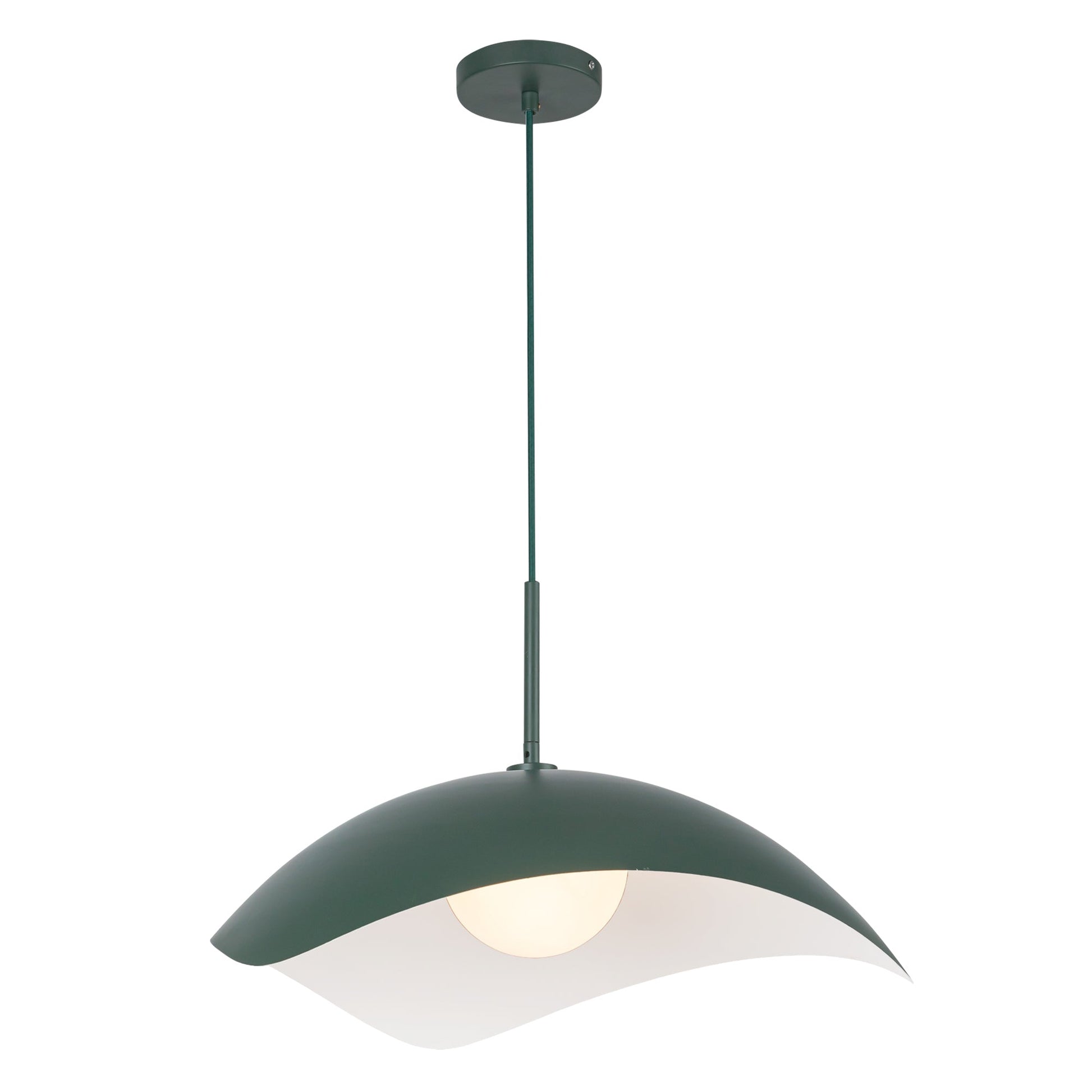 Kuzco Kirby pine green pendant PD55922-PGN