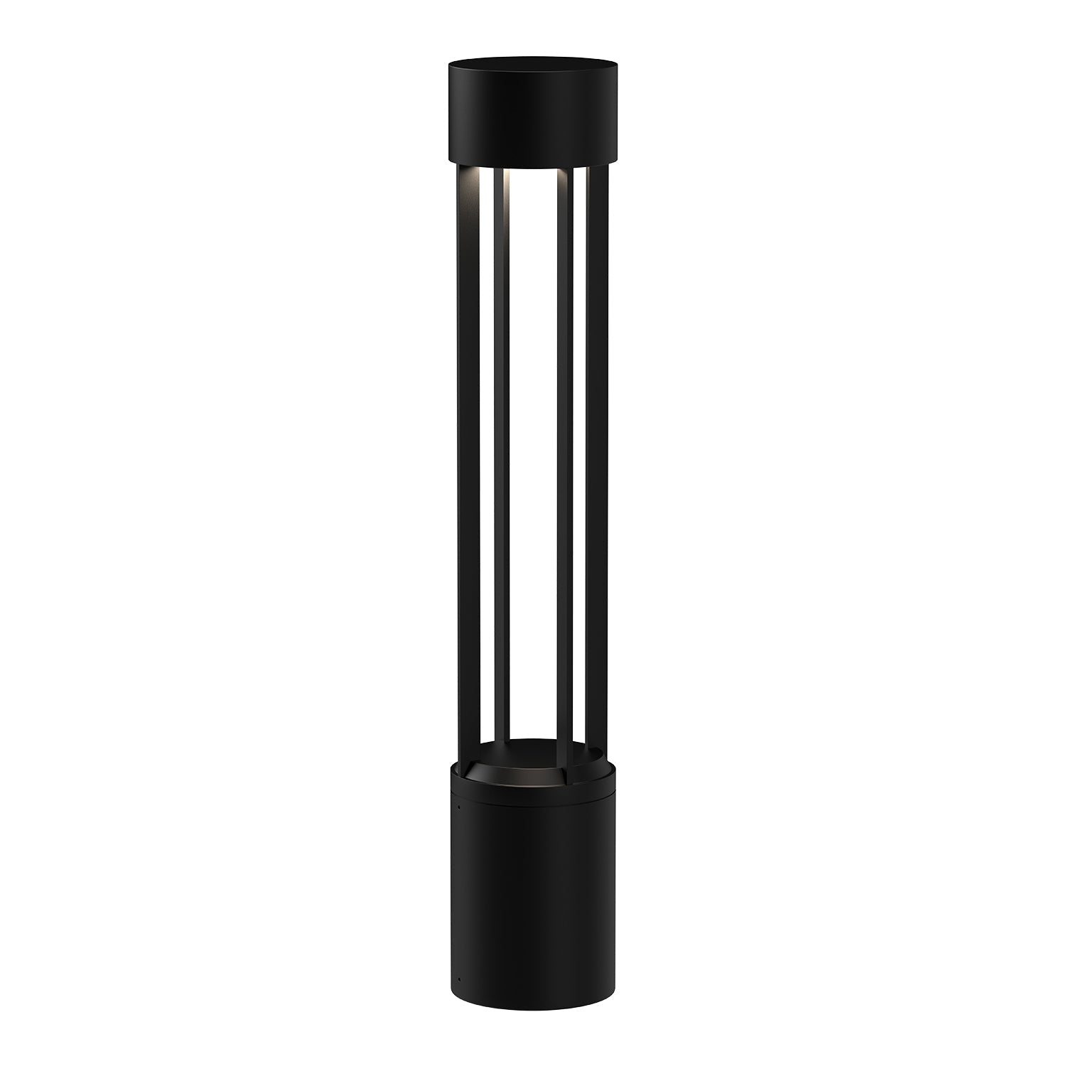 Kuzco Knox black [universal voltage] exterior bollard EB41936-BK-UNV