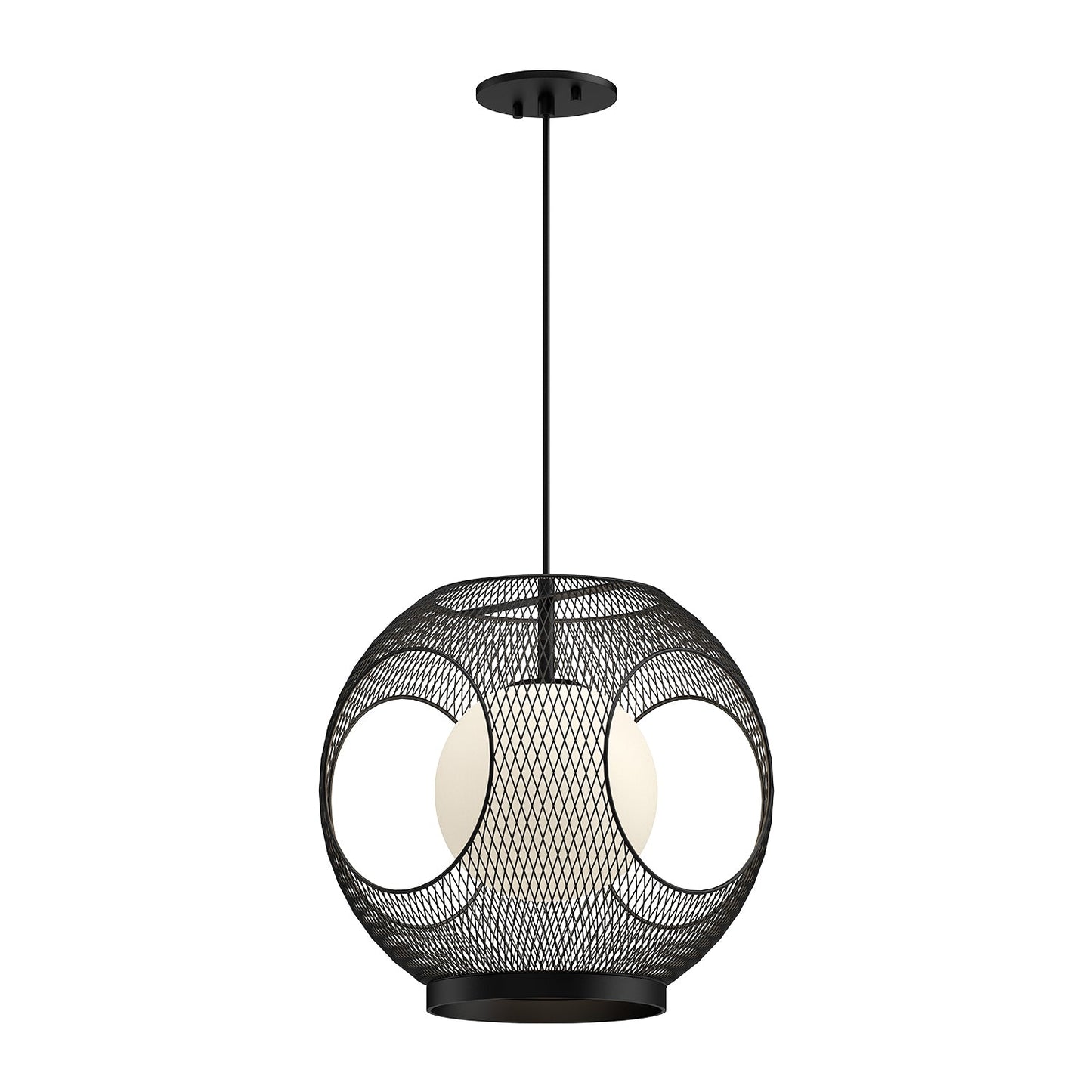 Kuzco Kona black exterior pendant EP56913-BK/OP