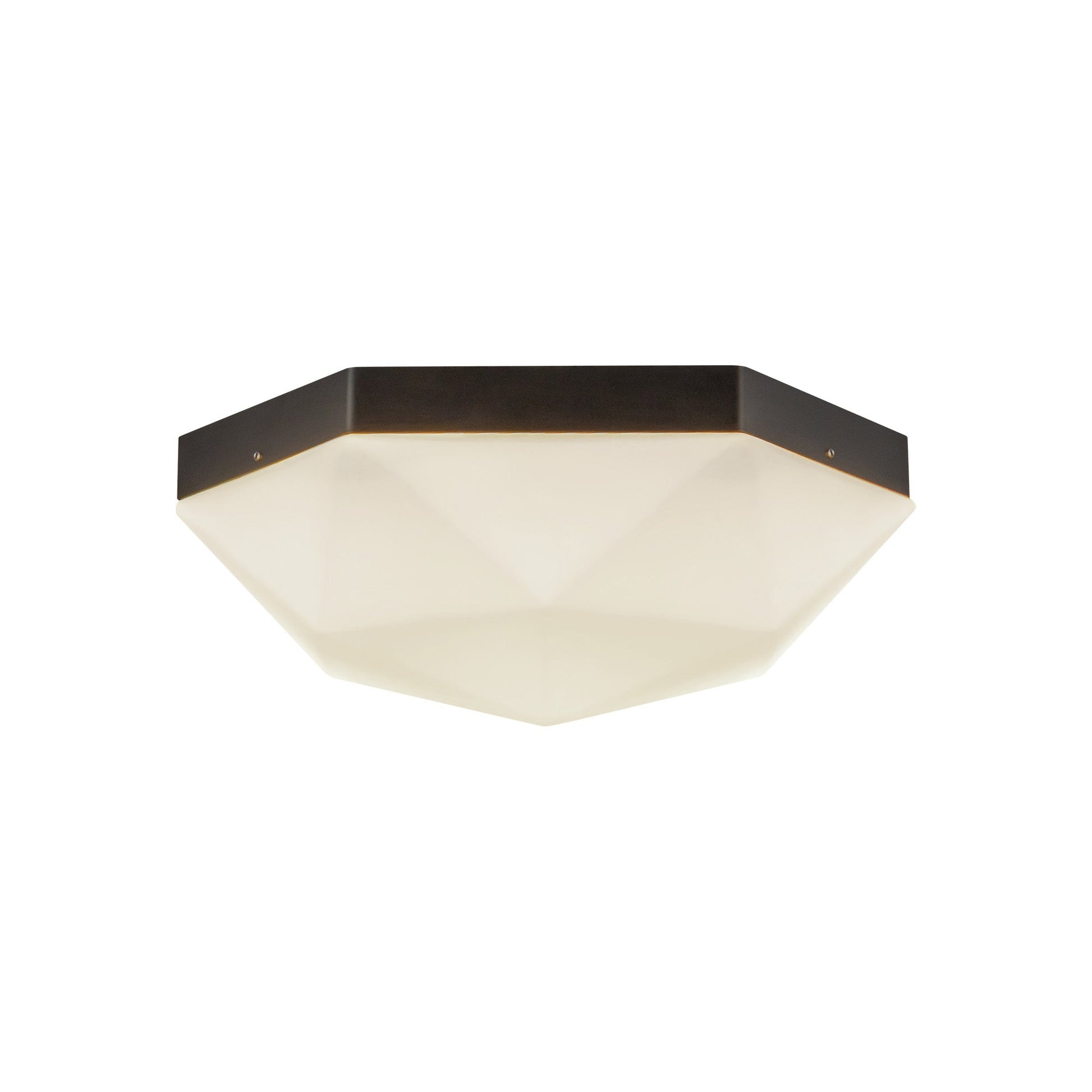 Alora Mood Krysta matte black flush mount FM424512MBOP
