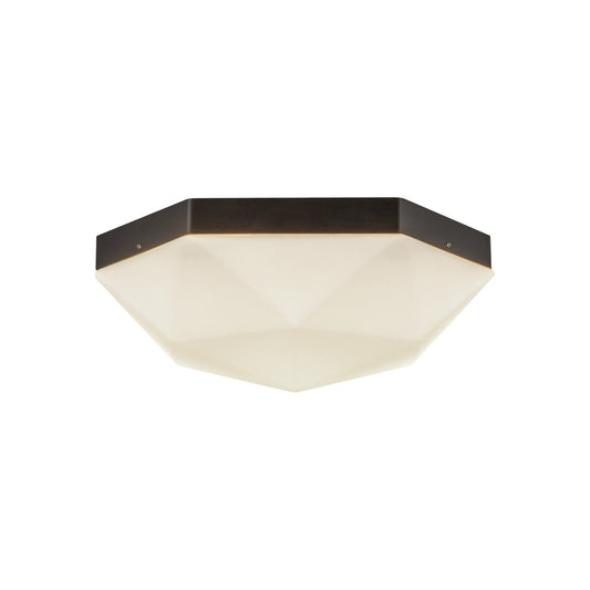 Alora Mood Krysta matte black flush mount FM424512MBOP