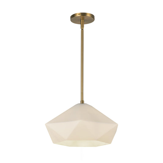 Alora Mood Krysta brushed gold pendant PD424514BGOP