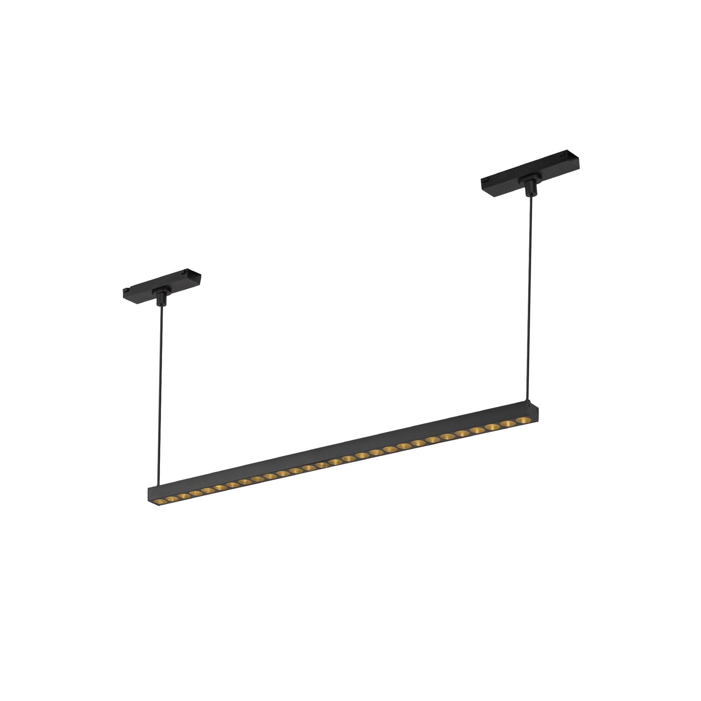 Kuzco Kyan black [fixed 4000k color temperature] trilo track linear pendant TRL29422-BK-4K
