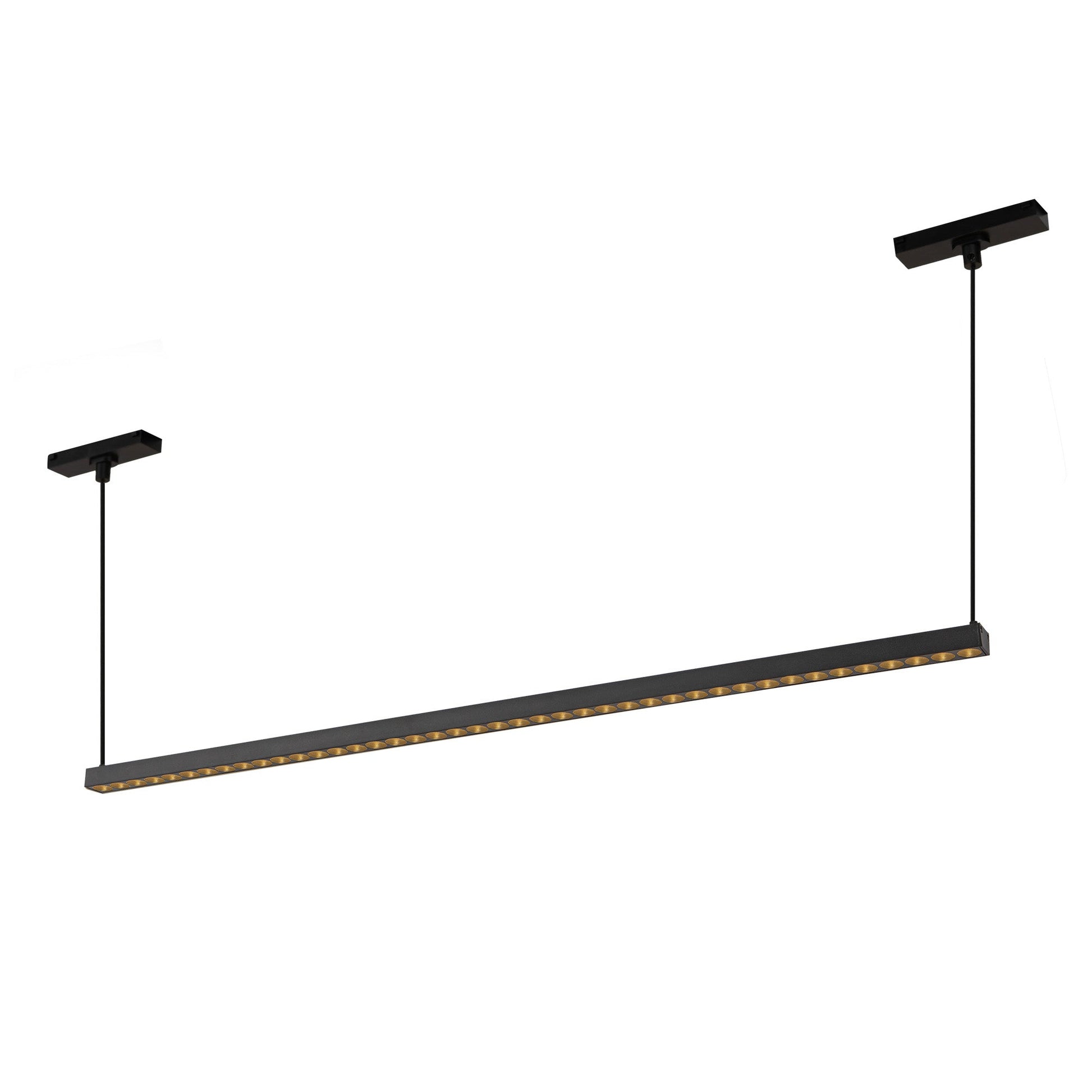 Kuzco Kyan black [fixed 4000k color temperature] trilo track linear pendant TRL29433-BK-4K
