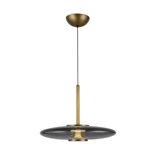 Kuzco Kyoto vintage brass pendant PD37018-VB/SM-3WCCT-UNV