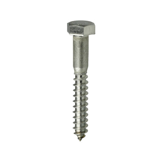 Dottie LAGS516312 Dottie 5/16 in x 3-1/2 in Stainless Steel Hex Head Lag Screw LAGS516312