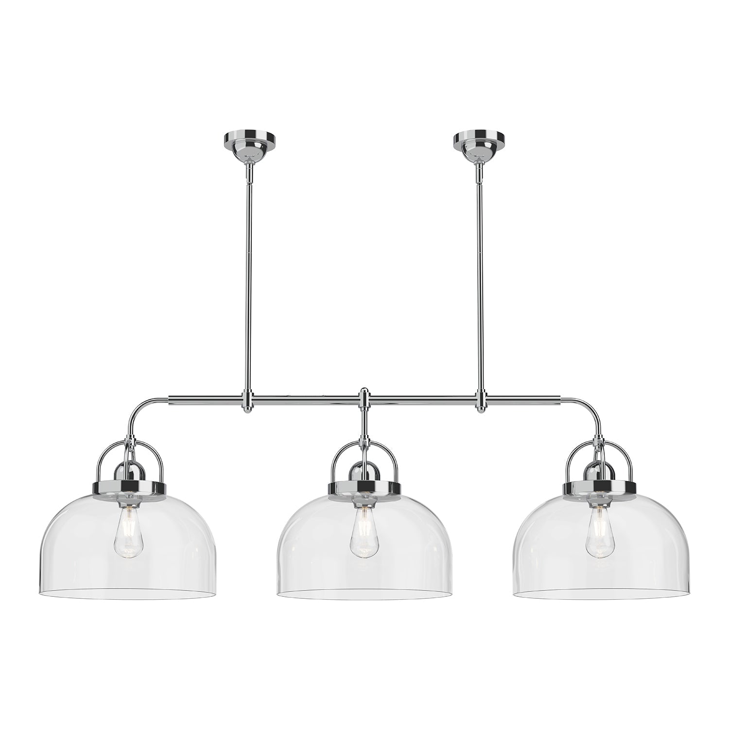 Alora Mood Lancaster chrome linear pendant LP461155CH