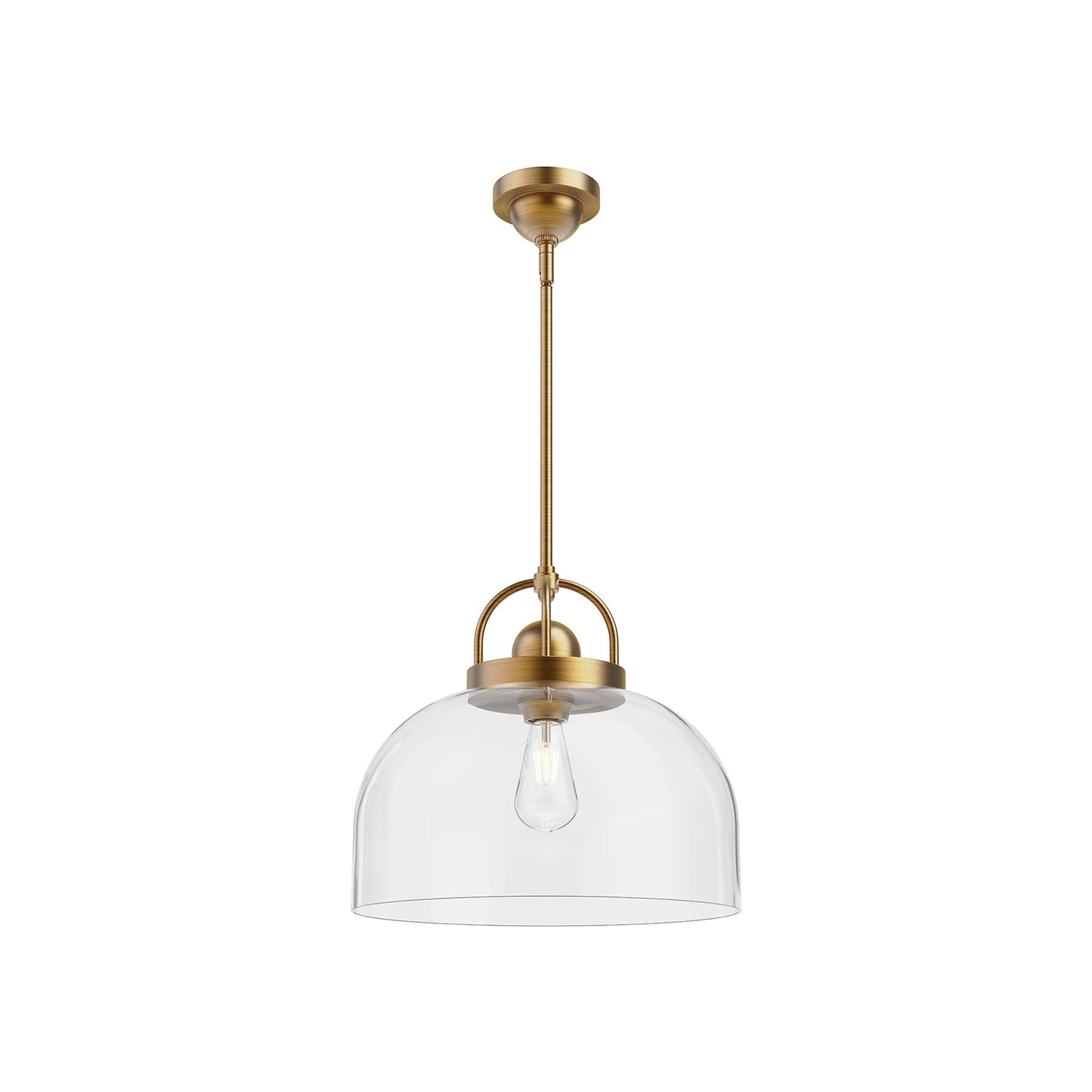 Alora Mood Lancaster aged gold pendant PD461101AG