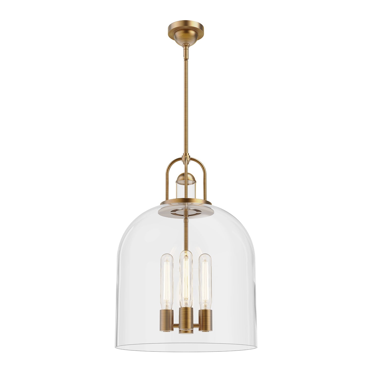 Alora Mood Lancaster aged gold pendant PD461104AG