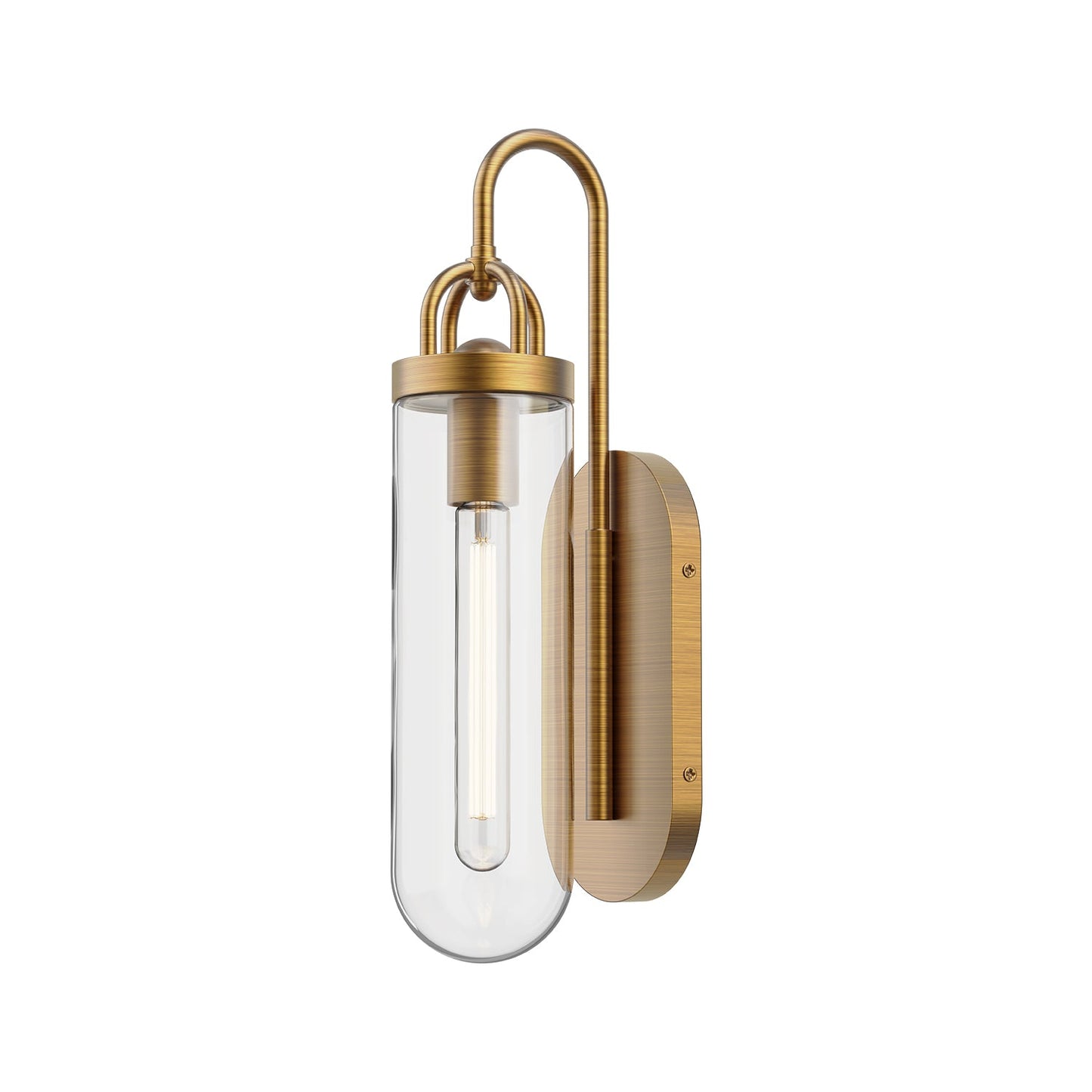 Alora Mood Lancaster aged gold vanity light WV461101AG