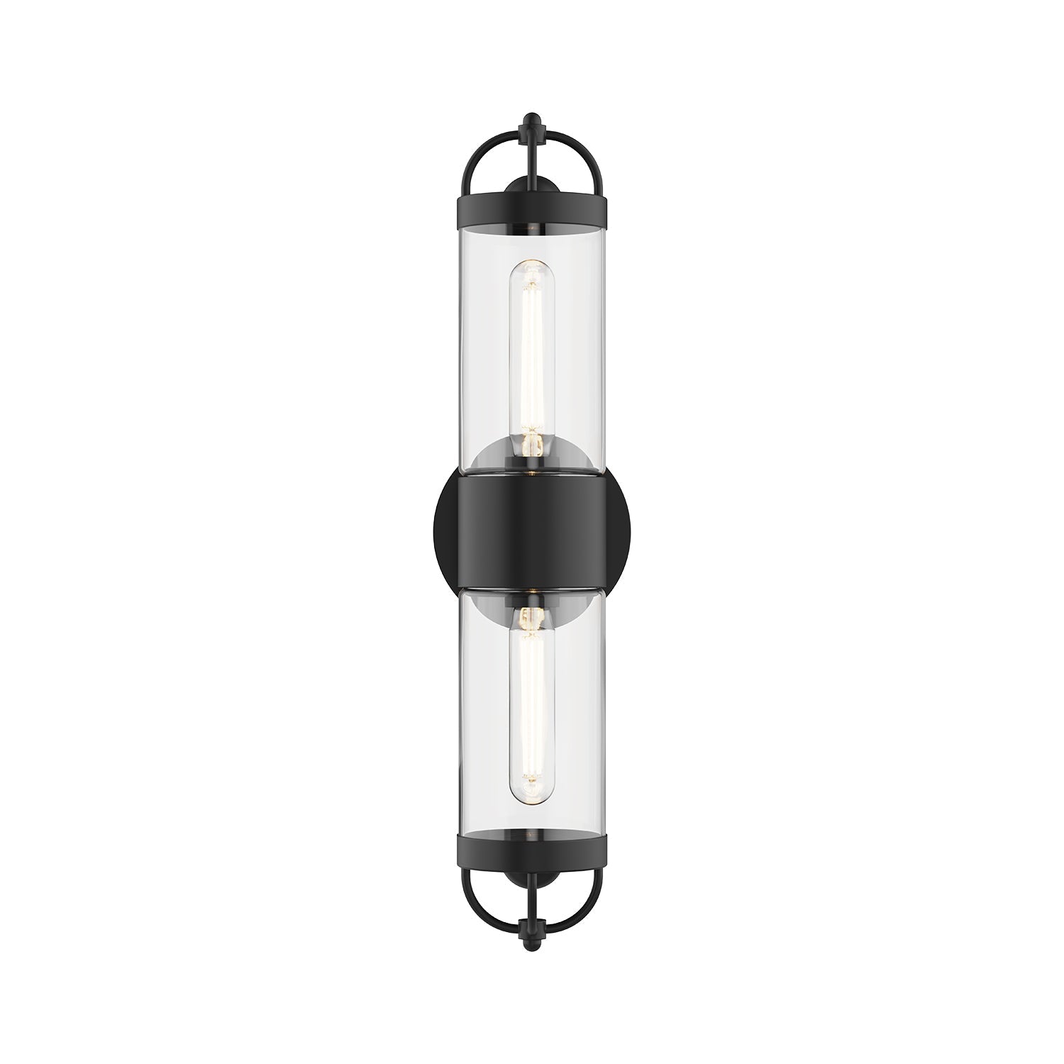 Alora Mood Lancaster matte black vanity light WV461102MB