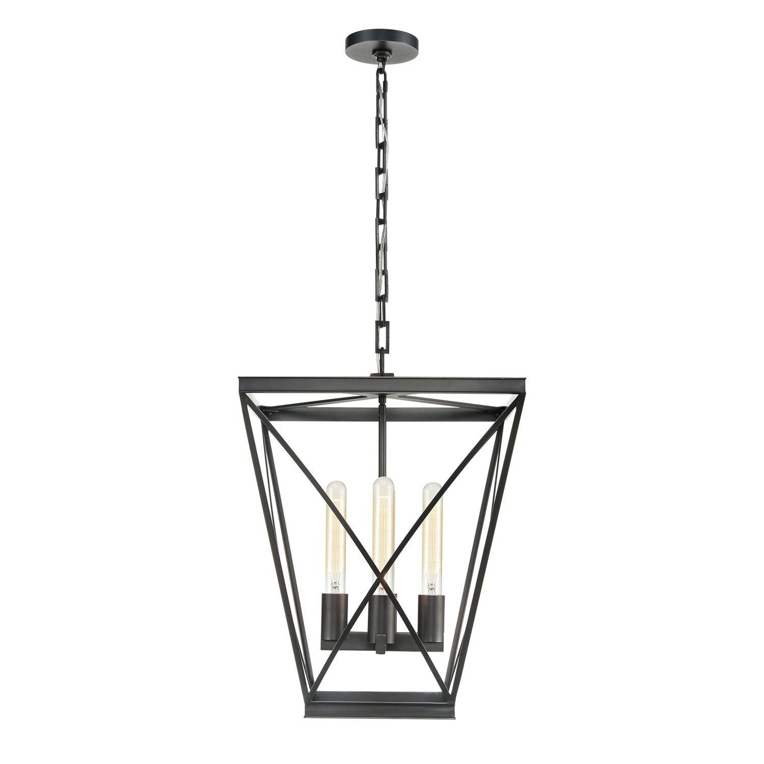 Alora Lattice urban bronze pendant PD309616UB