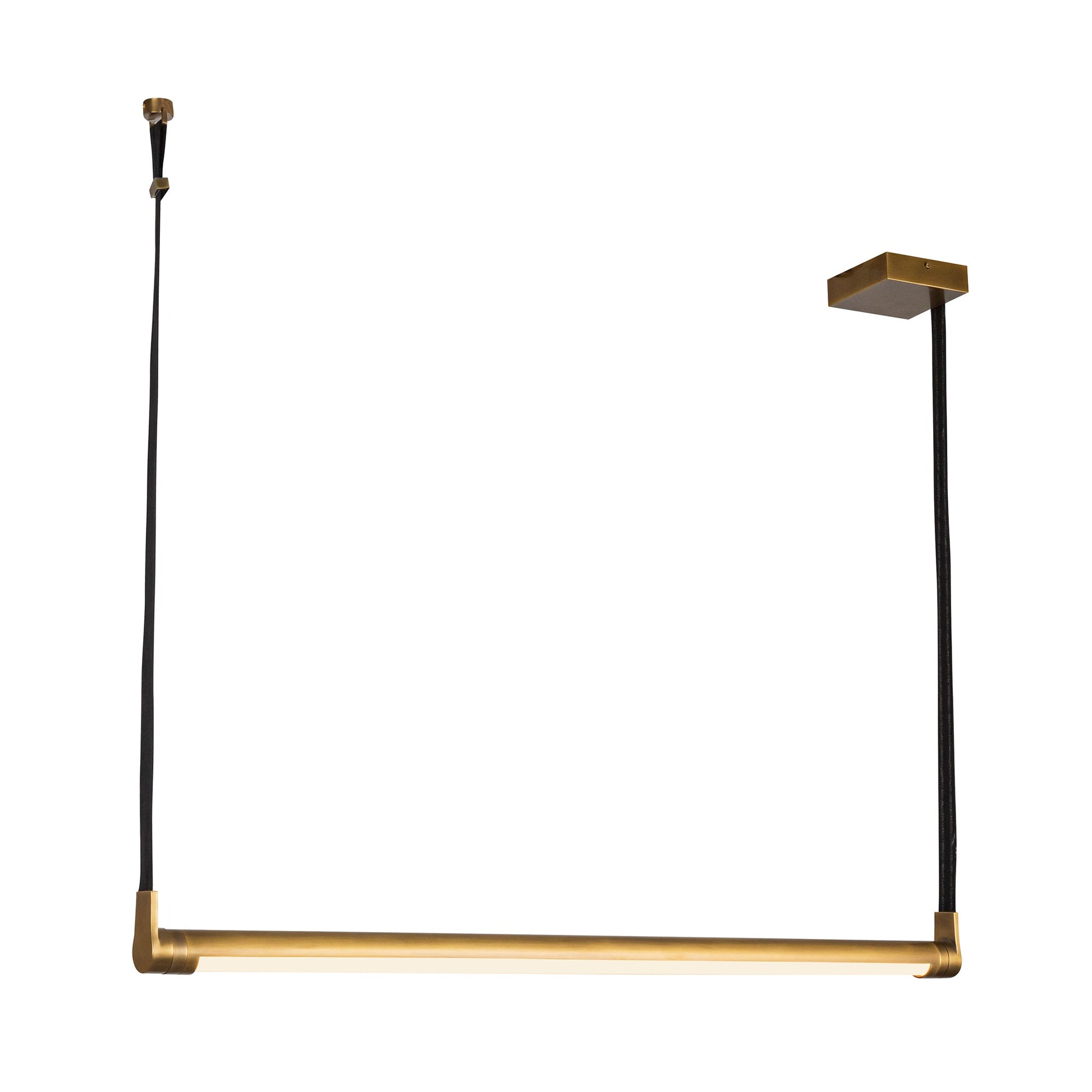 Kuzco Laurence vintage brass [universal voltage] linear pendant LP46841-VB-UNV